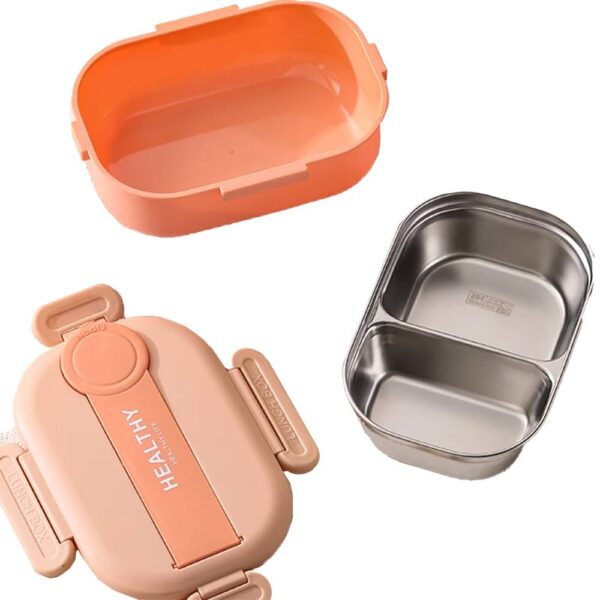 STEELMATE DIVIDER LUNCHBOX